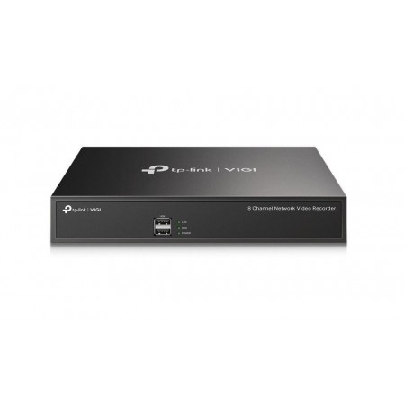 "8 Channel Network Video Recorder SPEC: H.265+/H.265/H.264+/H.264, Up to 5MP resolution, Decoding capability/8-ch @2MP, 80 Mbps 