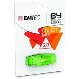 Memorie USB Flash Drive Emtec 64GB Color Mix, USB 2.0