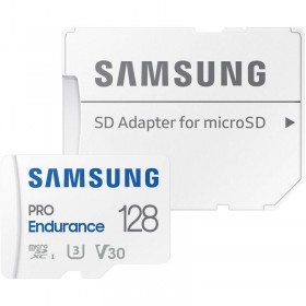 Card de Memorie Samsung Micro SDXC PRO Endurance (2022) UHS-1 Clasa 10 128GB + Adaptor SD