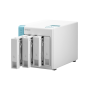 NAS QNAP 431K 4-Bay cu licenta Acronis inclusa, CPU Annapurna Labs Alpine AL-214 1.7GHz Quad Core, RAM 1GB, 2.5"/3.5" SATA 6Gbps
