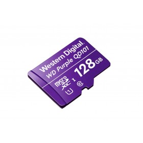 Card de Memorie MicroSDXC  Western Digital, 128GB, Clasa 10, Purple