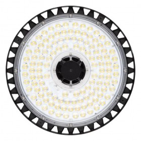 Corp LED industrial Ledvance HIGH BAY DALY GEN 3, 210W, 100-277V, 30000 lm, lumina neutra (4000K), IP65, Ø32.1cm, aluminiu/polic