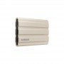 SSD extern Samsung T7, 2.5", 1TB, beige, USB 3.2