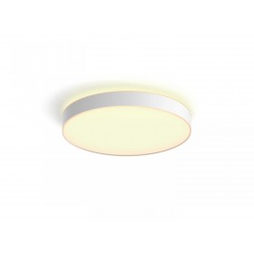 Plafoniera LED Philips Hue Enrave, Bluetooth, 48W, 4750 lm, lumina alba (2200-6500K), IP20, 55.1cm, Alb, Intrerupator cu variato
