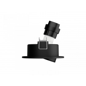 Spot LED incastrat Philips Hue Milliskin, Bluetooth, GU10, 5W (50W), 350lm, lumina alba (2200-6500K), IP20, 9cm, Argintiu