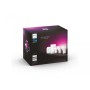Pachet 3 Becuri LED RGB inteligente Philips Hue Spot, Bluetooth, GU...