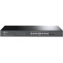 "JetStream™ 16-Port Gigabit Smart Switch with 2 Gigabit SFP Slots PORT: 16× Gigabit RJ45 Ports, 2× Gigabit SFP Slots SPEC: 1U 19