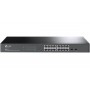 "JetStream™ 16-Port Gigabit Smart Switch with 2 Gigabit SFP Slots PORT: 16× Gigabit RJ45 Ports, 2× Gigabit SFP Slots SPEC: 1U 19