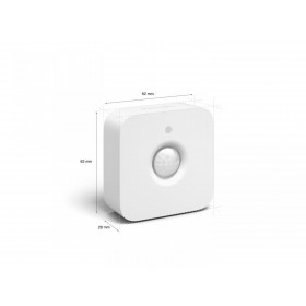 Senzor de miscare Philips HUE Motion, ZigBee Light Link, IP42, 2xAAA, Alb