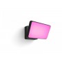Proiector LED RGB inteligent Philips Hue Discover, 2x15W, 2300 lm, lumina alba si color (2000-6500K), IP44, 160x220x153mm, Negru